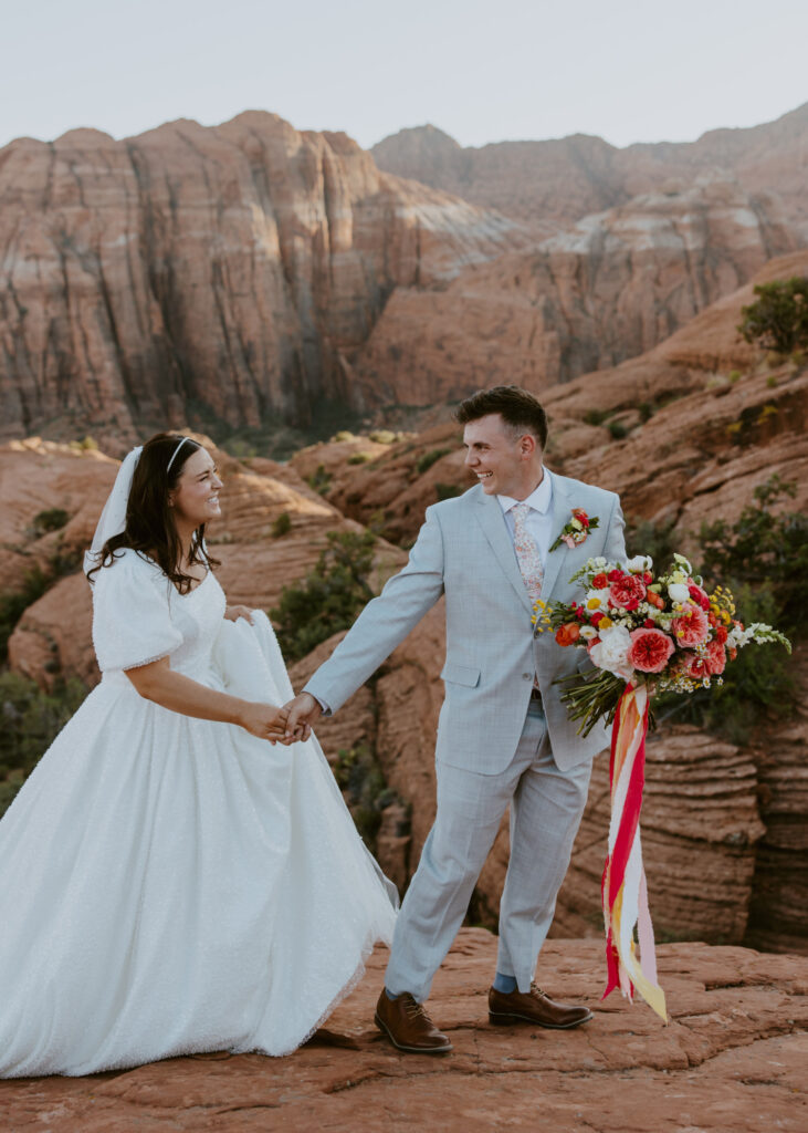 Lexi and Noah | Snow Canyon State Park Bridals | Ivins, Utah | Southern Utah Wedding and Elopement Photographer, Emily Dawn Photo