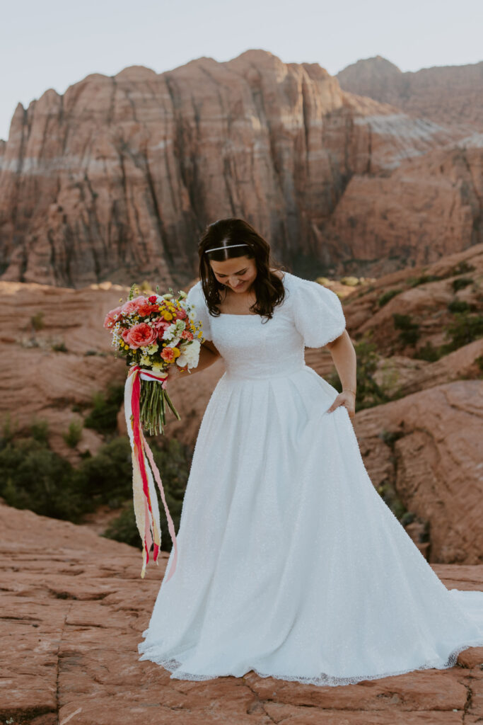 Lexi and Noah | Snow Canyon State Park Bridals | Ivins, Utah | Southern Utah Wedding and Elopement Photographer, Emily Dawn Photo