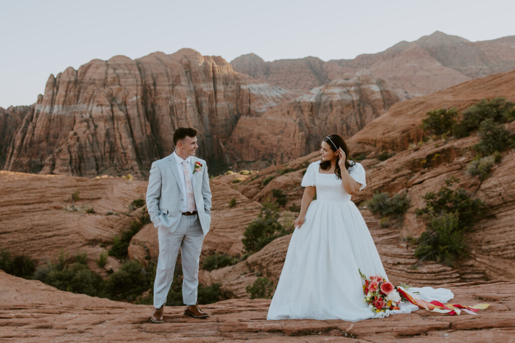 Lexi and Noah | Snow Canyon State Park Bridals | Ivins, Utah | Southern Utah Wedding and Elopement Photographer, Emily Dawn Photo