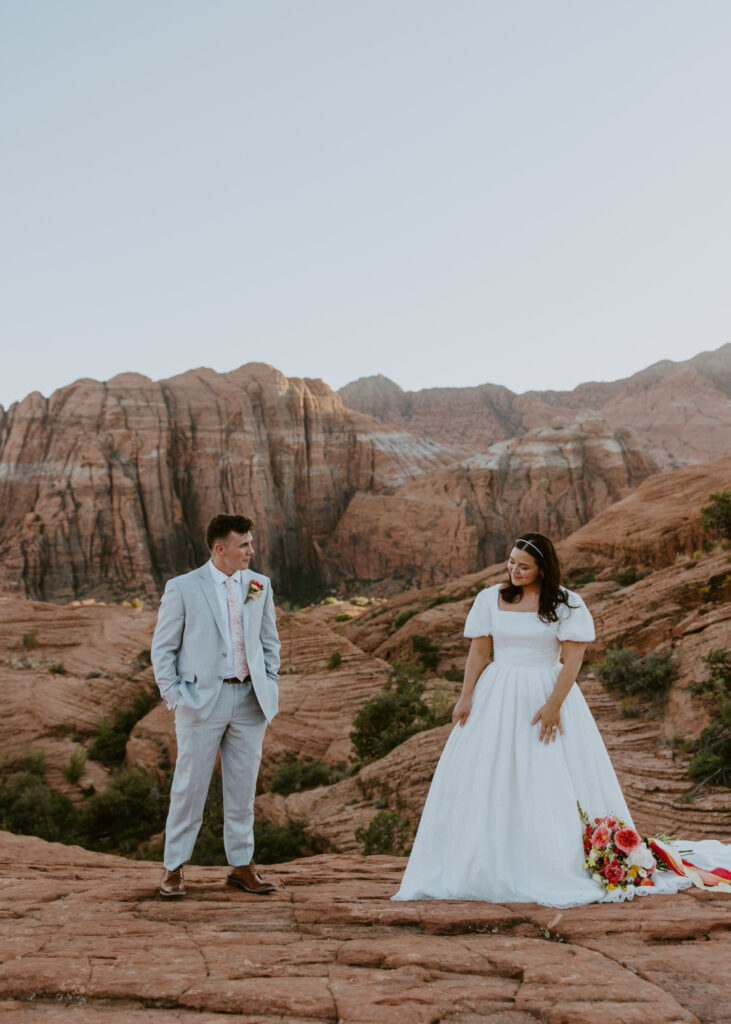 Lexi and Noah | Snow Canyon State Park Bridals | Ivins, Utah | Southern Utah Wedding and Elopement Photographer, Emily Dawn Photo