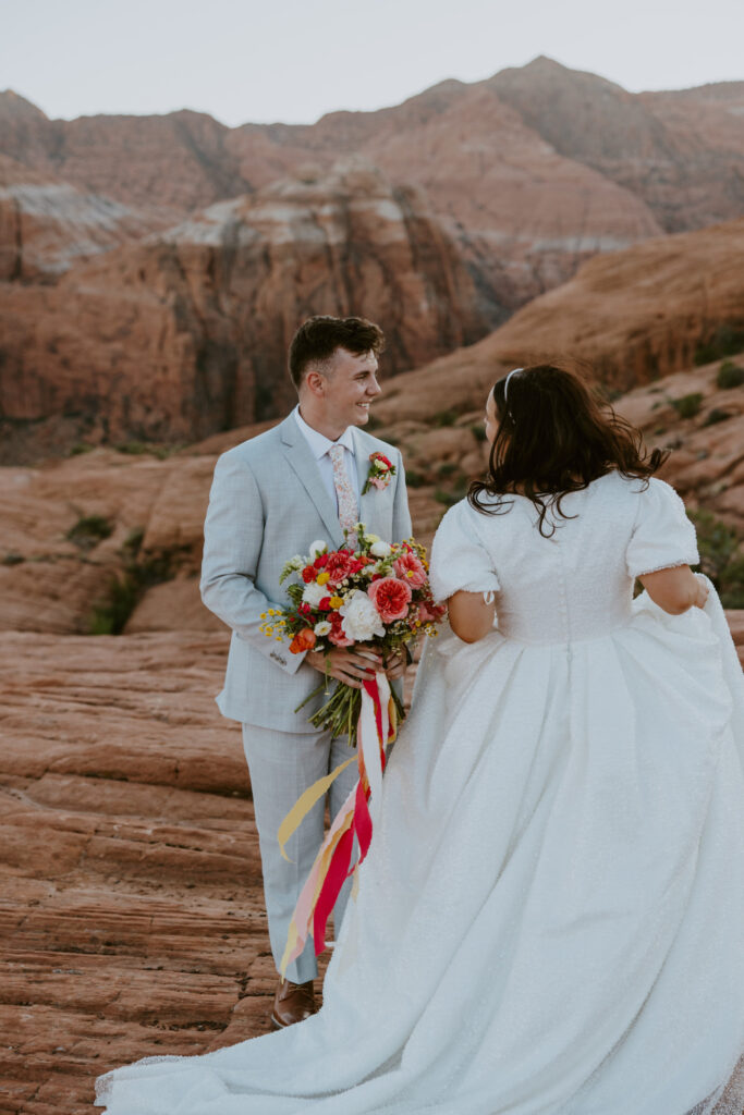 Lexi and Noah | Snow Canyon State Park Bridals | Ivins, Utah | Southern Utah Wedding and Elopement Photographer, Emily Dawn Photo