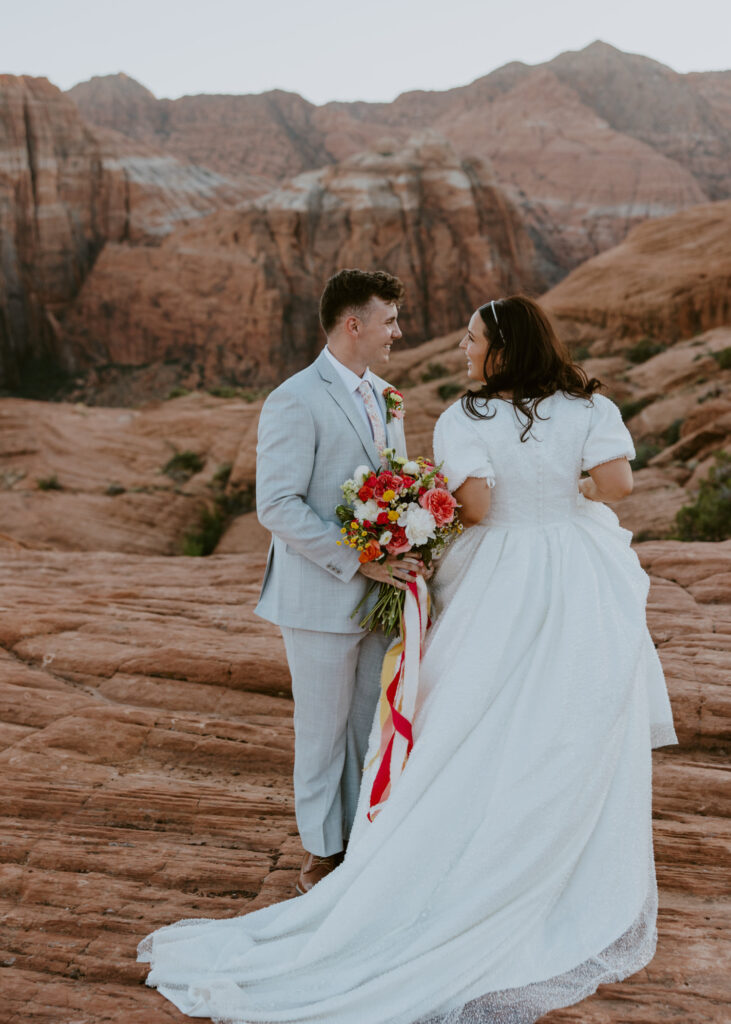 Lexi and Noah | Snow Canyon State Park Bridals | Ivins, Utah | Southern Utah Wedding and Elopement Photographer, Emily Dawn Photo