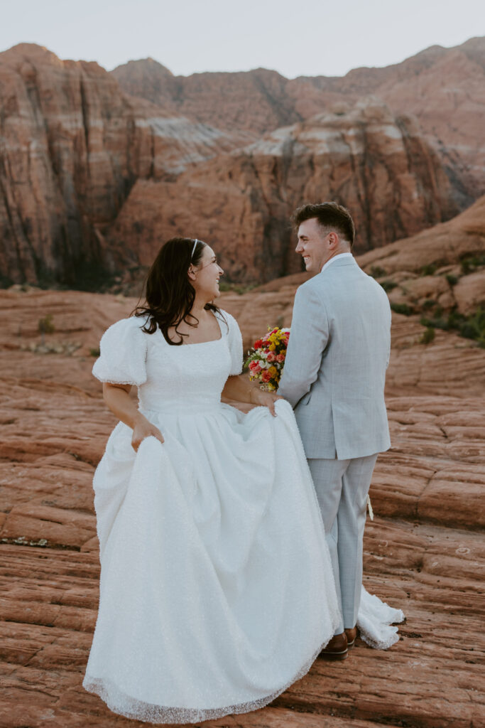 Lexi and Noah | Snow Canyon State Park Bridals | Ivins, Utah | Southern Utah Wedding and Elopement Photographer, Emily Dawn Photo