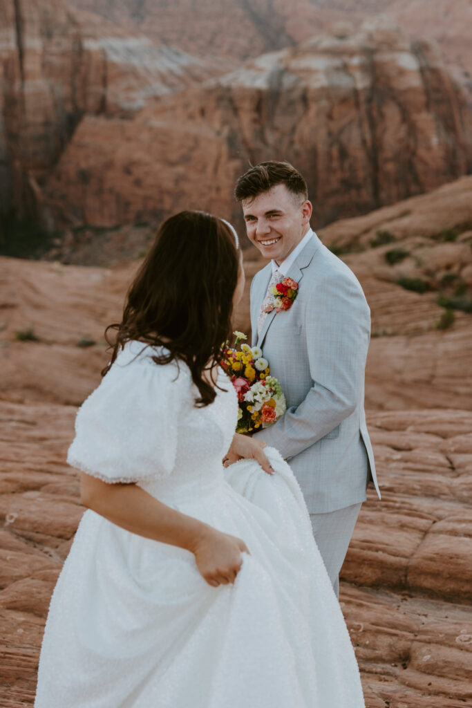 Lexi and Noah | Snow Canyon State Park Bridals | Ivins, Utah | Southern Utah Wedding and Elopement Photographer, Emily Dawn Photo