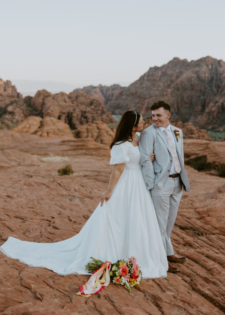 Lexi and Noah | Snow Canyon State Park Bridals | Ivins, Utah | Southern Utah Wedding and Elopement Photographer, Emily Dawn Photo