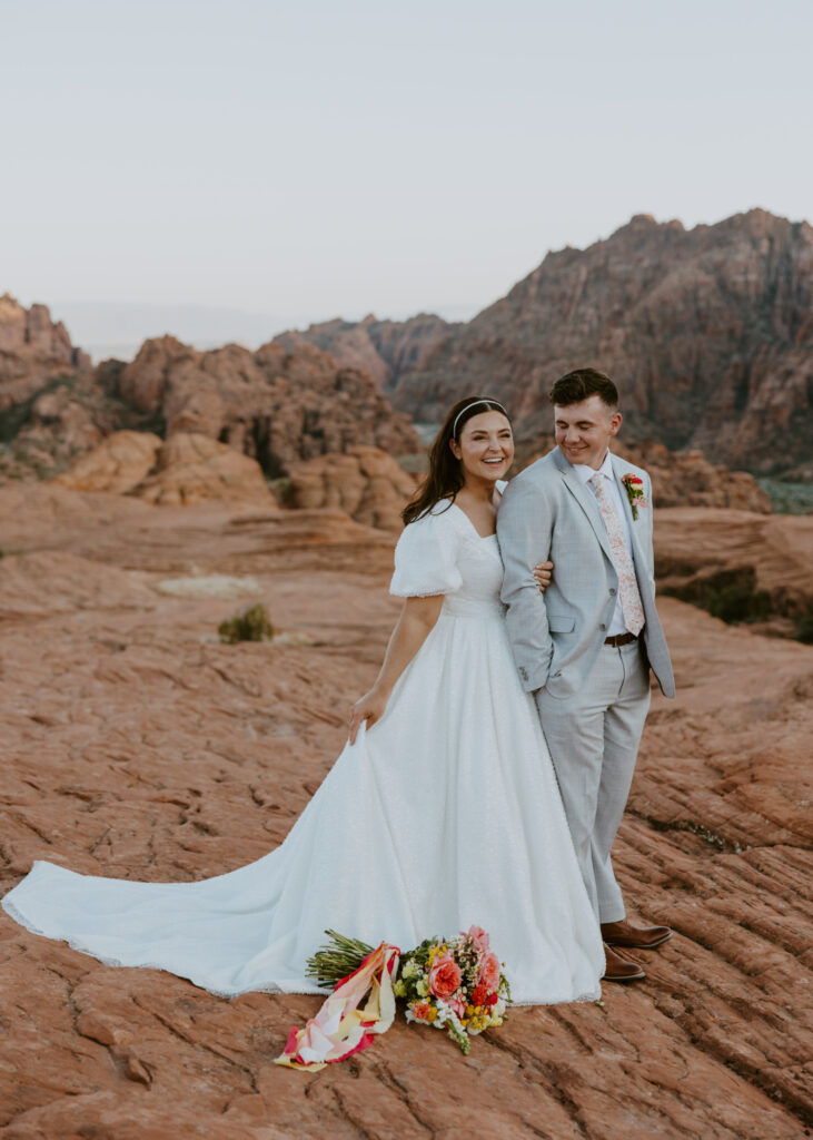 Lexi and Noah | Snow Canyon State Park Bridals | Ivins, Utah | Southern Utah Wedding and Elopement Photographer, Emily Dawn Photo