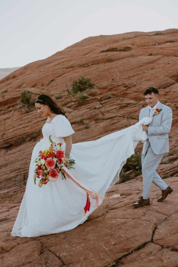 Lexi and Noah | Snow Canyon State Park Bridals | Ivins, Utah | Southern Utah Wedding and Elopement Photographer, Emily Dawn Photo