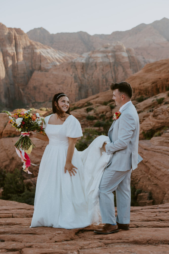 Lexi and Noah | Snow Canyon State Park Bridals | Ivins, Utah | Southern Utah Wedding and Elopement Photographer, Emily Dawn Photo