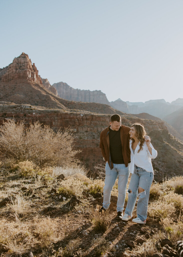 Eric and Diana | Zion National Park Proposal | Southern Utah Wedding and Elopement Photographer, Emily Dawn Photo