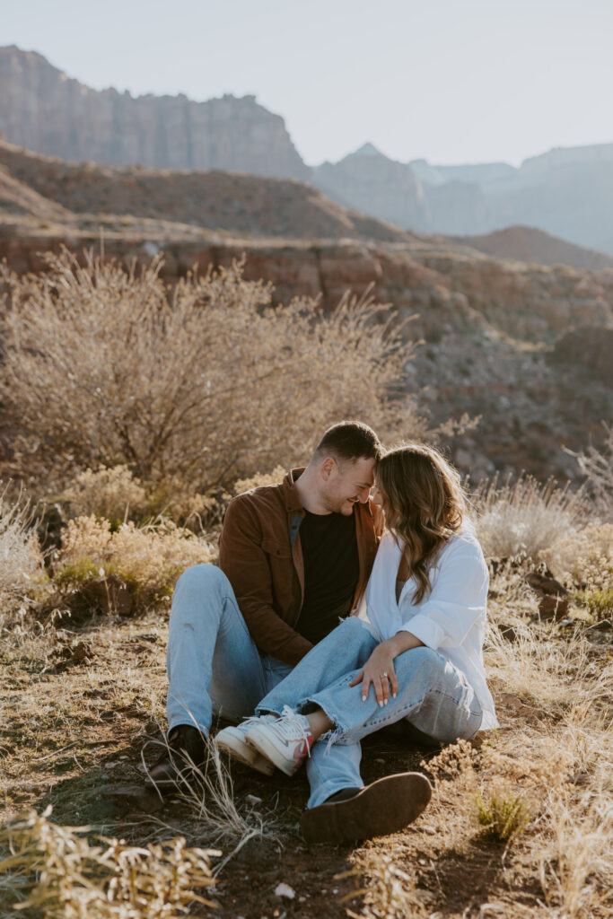 Eric and Diana | Zion National Park Proposal | Southern Utah Wedding and Elopement Photographer, Emily Dawn Photo