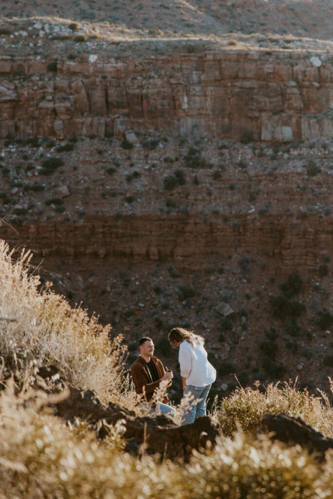 Eric and Diana | Zion National Park Proposal | Southern Utah Wedding and Elopement Photographer, Emily Dawn Photo