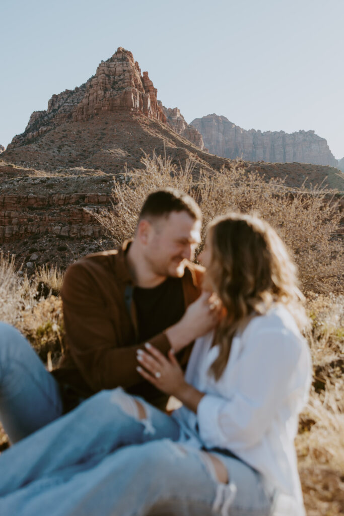 Eric and Diana | Zion National Park Proposal | Southern Utah Wedding and Elopement Photographer, Emily Dawn Photo