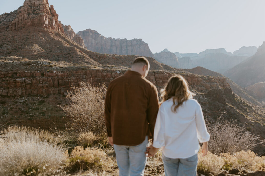 Eric and Diana | Zion National Park Proposal | Southern Utah Wedding and Elopement Photographer, Emily Dawn Photo