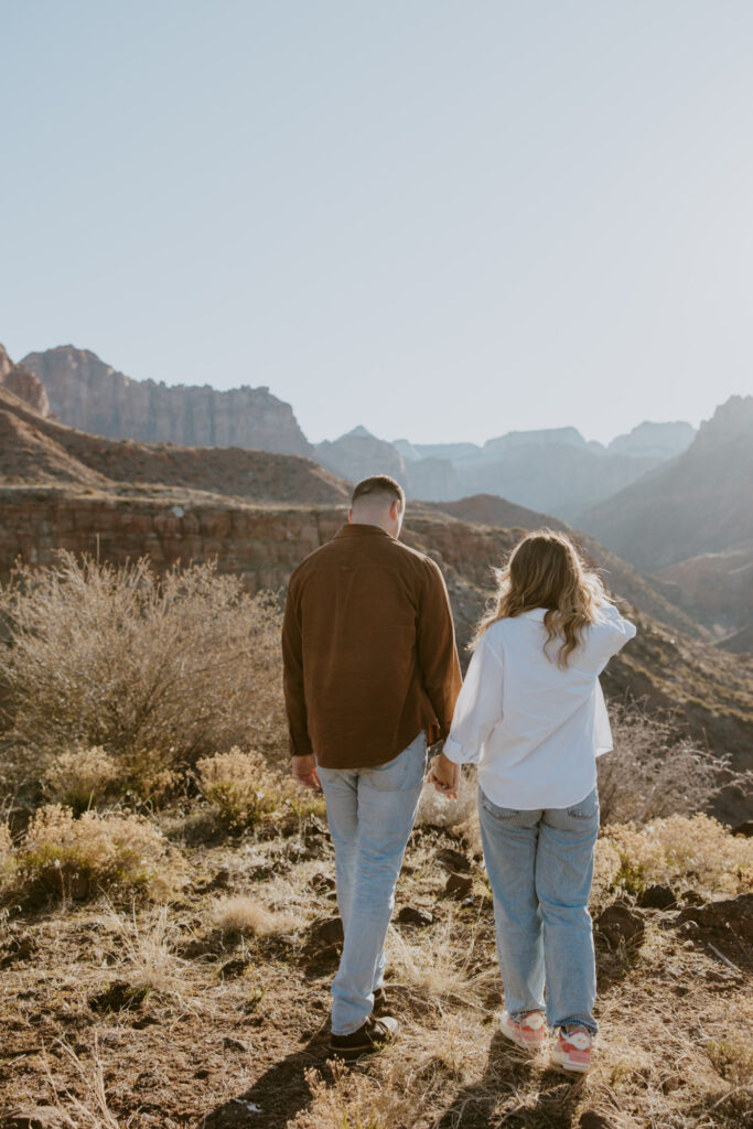 Eric and Diana | Zion National Park Proposal | Southern Utah Wedding and Elopement Photographer, Emily Dawn Photo