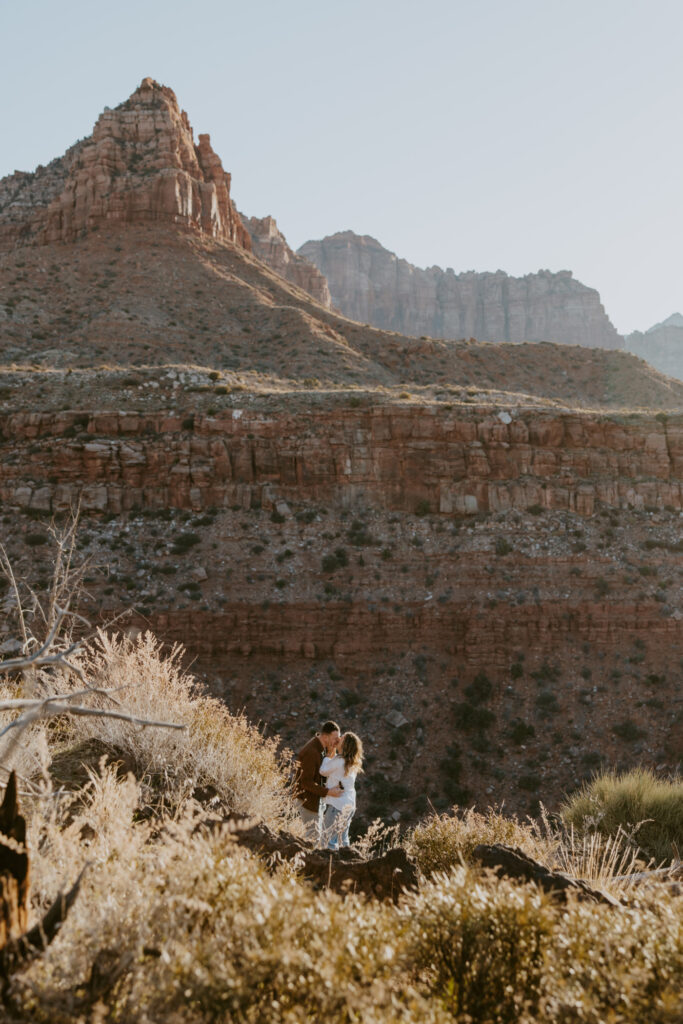 Eric and Diana | Zion National Park Proposal | Southern Utah Wedding and Elopement Photographer, Emily Dawn Photo