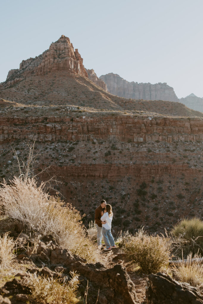 Eric and Diana | Zion National Park Proposal | Southern Utah Wedding and Elopement Photographer, Emily Dawn Photo