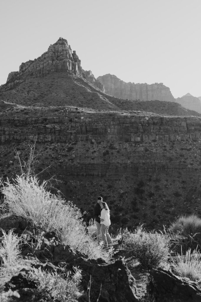 Eric and Diana | Zion National Park Proposal | Southern Utah Wedding and Elopement Photographer, Emily Dawn Photo