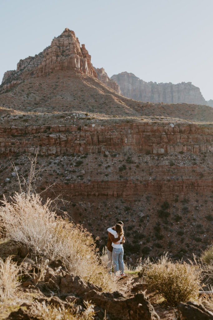 Eric and Diana | Zion National Park Proposal | Southern Utah Wedding and Elopement Photographer, Emily Dawn Photo