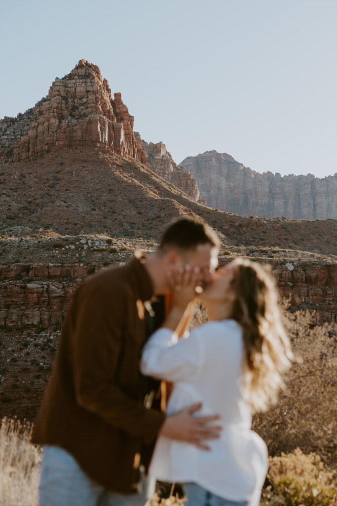 Eric and Diana | Zion National Park Proposal | Southern Utah Wedding and Elopement Photographer, Emily Dawn Photo