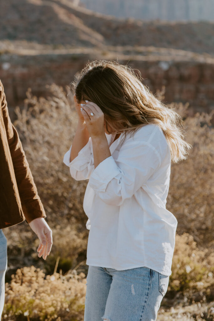 Eric and Diana | Zion National Park Proposal | Southern Utah Wedding and Elopement Photographer, Emily Dawn Photo