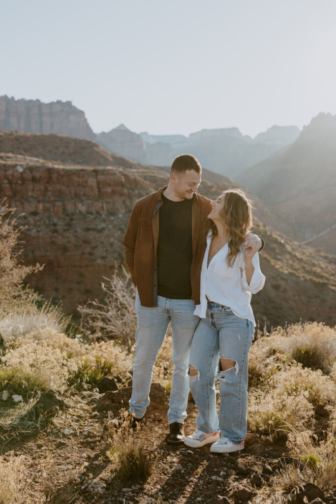 Eric and Diana | Zion National Park Proposal | Southern Utah Wedding and Elopement Photographer, Emily Dawn Photo