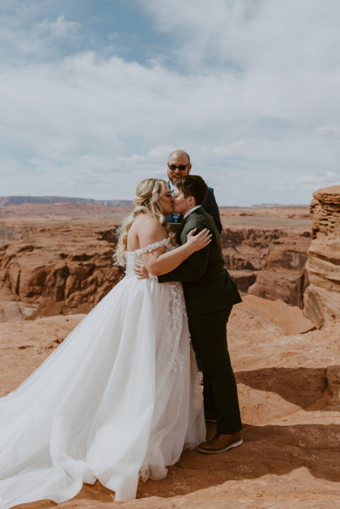 Ally and Ashley | Horseshoe Bend Elopement | Page, Arizona | Southern Utah Wedding and Elopement Photographer, Emily Dawn Photo