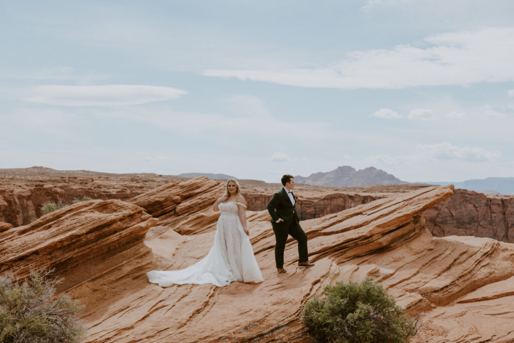 Ally and Ashley | Horseshoe Bend Elopement | Page, Arizona | Southern Utah Wedding and Elopement Photographer, Emily Dawn Photo