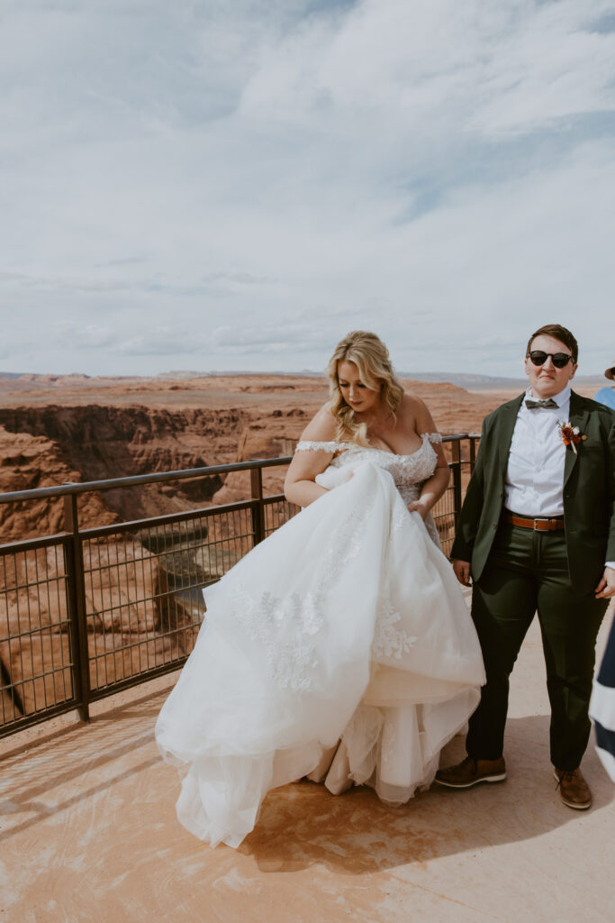 Ally and Ashley | Horseshoe Bend Elopement | Page, Arizona | Southern Utah Wedding and Elopement Photographer, Emily Dawn Photo