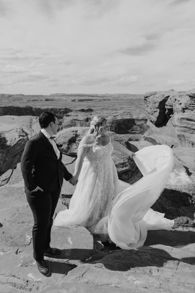 Ally and Ashley | Horseshoe Bend Elopement | Page, Arizona | Southern Utah Wedding and Elopement Photographer, Emily Dawn Photo