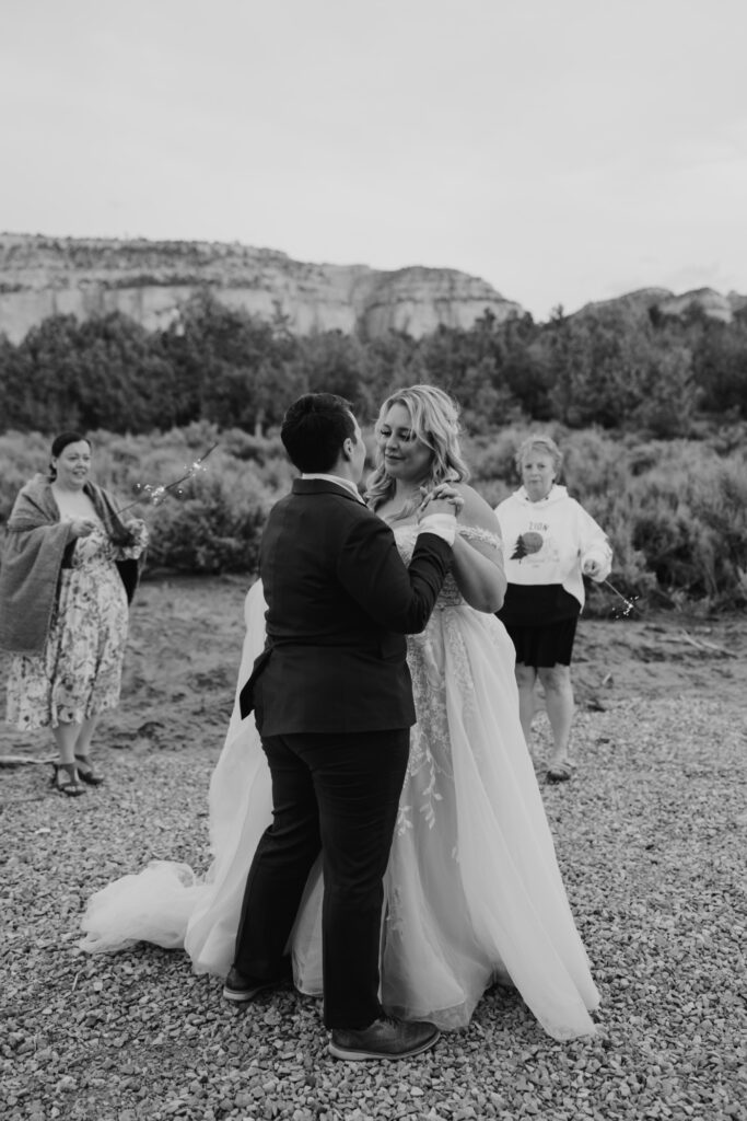 Ally and Ashley | Horseshoe Bend Elopement | Page, Arizona | Southern Utah Wedding and Elopement Photographer, Emily Dawn Photo