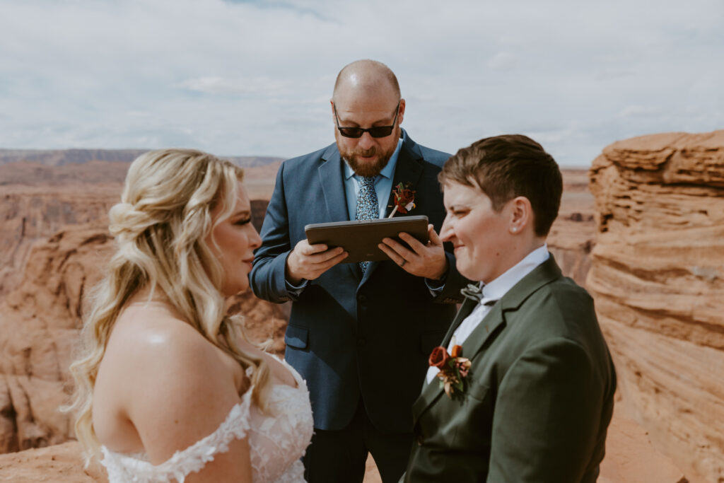 Ally and Ashley | Horseshoe Bend Elopement | Page, Arizona | Southern Utah Wedding and Elopement Photographer, Emily Dawn Photo