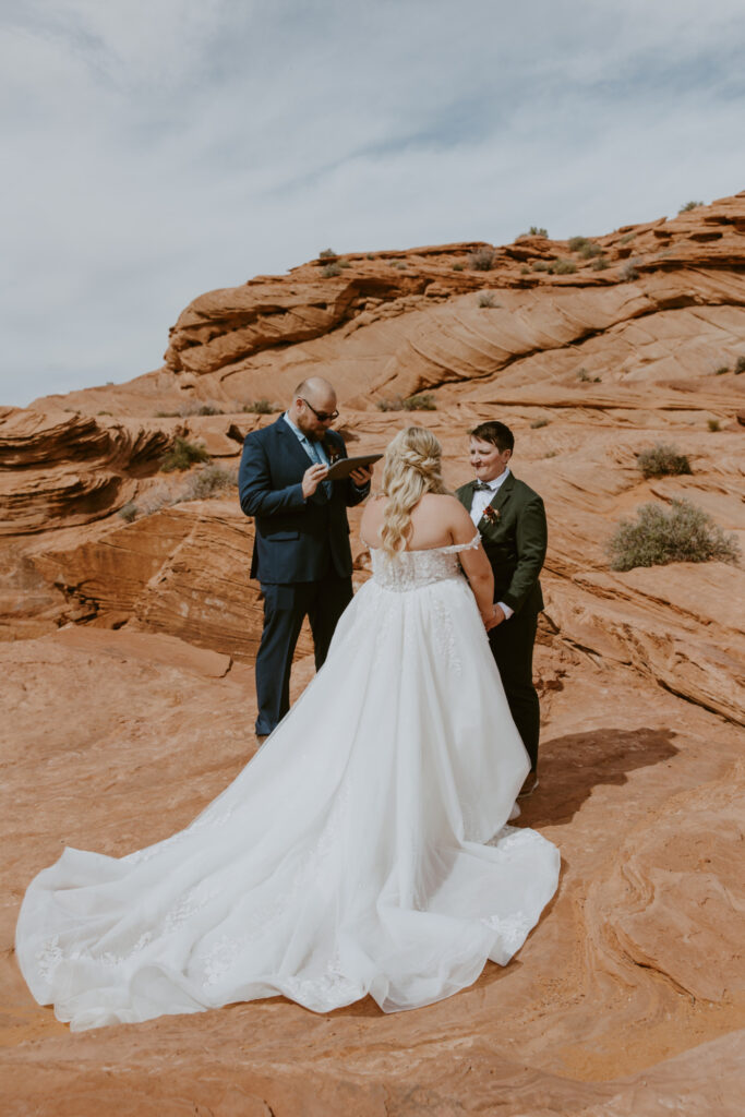 Ally and Ashley | Horseshoe Bend Elopement | Page, Arizona | Southern Utah Wedding and Elopement Photographer, Emily Dawn Photo