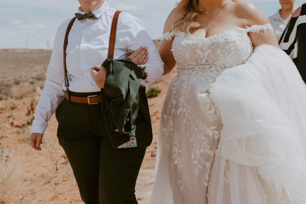 Ally and Ashley | Horseshoe Bend Elopement | Page, Arizona | Southern Utah Wedding and Elopement Photographer, Emily Dawn Photo