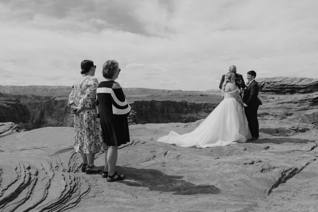 Ally and Ashley | Horseshoe Bend Elopement | Page, Arizona | Southern Utah Wedding and Elopement Photographer, Emily Dawn Photo