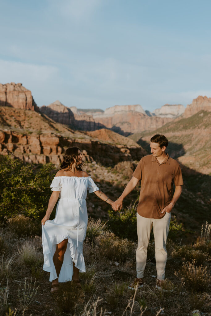 Casey and Kyle | Zion National Park Maternity Photoshoot | Virgin, Utah | Southern Utah Wedding and Elopement Photographer, Emily Dawn Photo