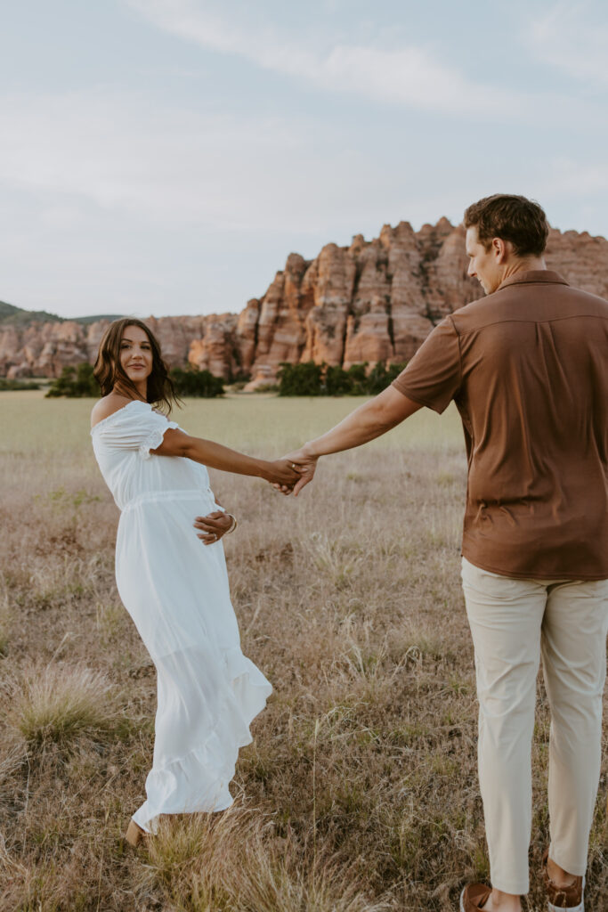 Casey and Kyle | Zion National Park Maternity Photoshoot | Virgin, Utah | Southern Utah Wedding and Elopement Photographer, Emily Dawn Photo