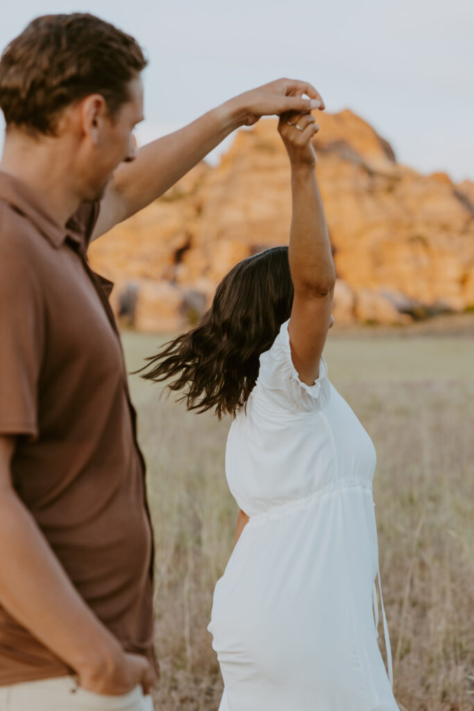 Casey and Kyle | Zion National Park Maternity Photoshoot | Virgin, Utah | Southern Utah Wedding and Elopement Photographer, Emily Dawn Photo