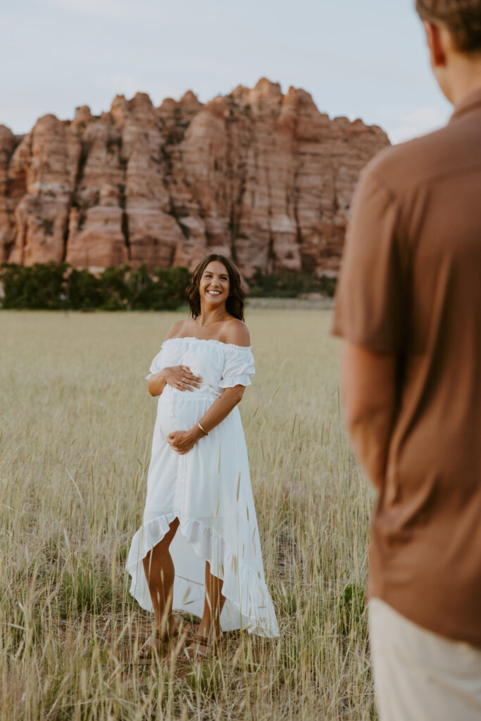 Casey and Kyle | Zion National Park Maternity Photoshoot | Virgin, Utah | Southern Utah Wedding and Elopement Photographer, Emily Dawn Photo