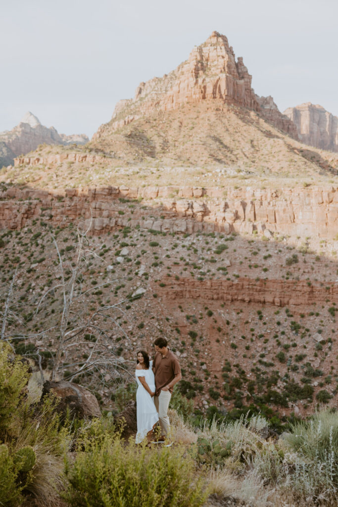 Casey and Kyle | Zion National Park Maternity Photoshoot | Virgin, Utah | Southern Utah Wedding and Elopement Photographer, Emily Dawn Photo