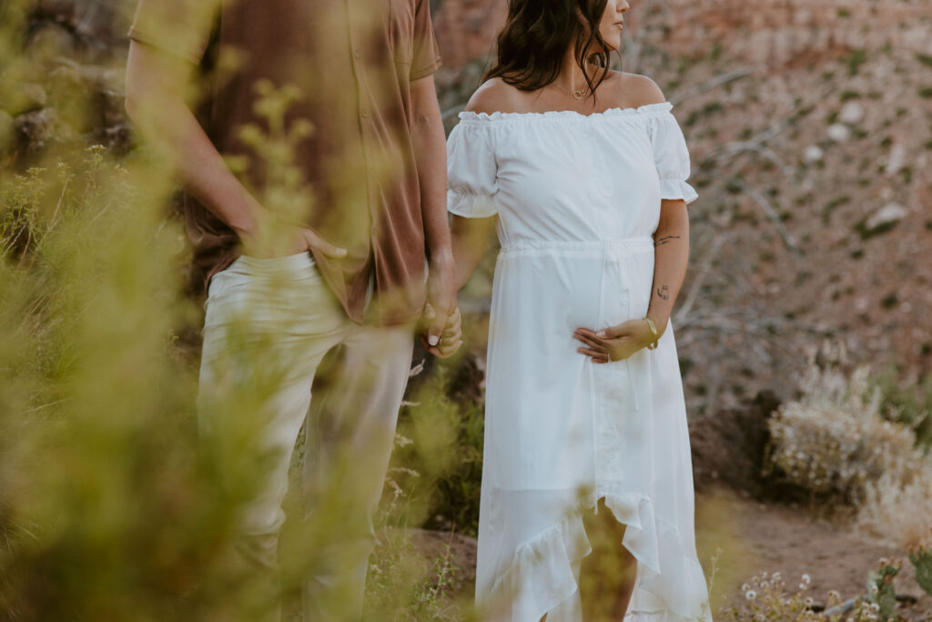 Casey and Kyle | Zion National Park Maternity Photoshoot | Virgin, Utah | Southern Utah Wedding and Elopement Photographer, Emily Dawn Photo