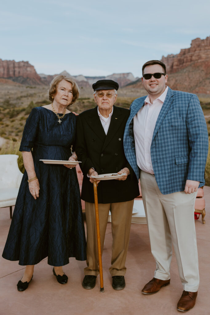 Elizabeth and Karl | Under Canvas Zion Wedding Rehearsal Dinner | Virgin, Utah | Emily Dawn Photo | Southern Utah Wedding and Elopement Photographer | Zion Wedding Photographer