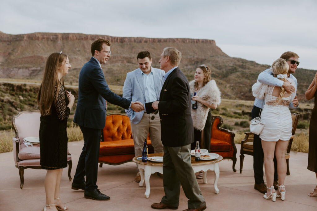 Elizabeth and Karl | Under Canvas Zion Wedding Rehearsal Dinner | Virgin, Utah | Emily Dawn Photo | Southern Utah Wedding and Elopement Photographer | Zion Wedding Photographer