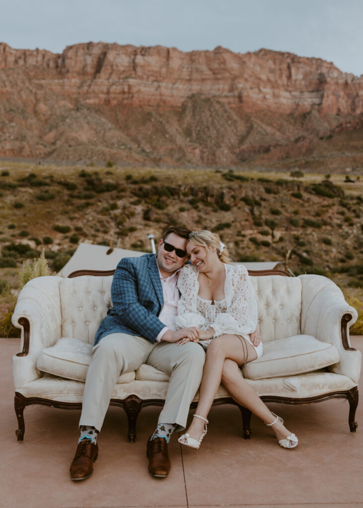 Elizabeth and Karl | Under Canvas Zion Wedding Rehearsal Dinner | Virgin, Utah | Emily Dawn Photo | Southern Utah Wedding and Elopement Photographer | Zion Wedding Photographer