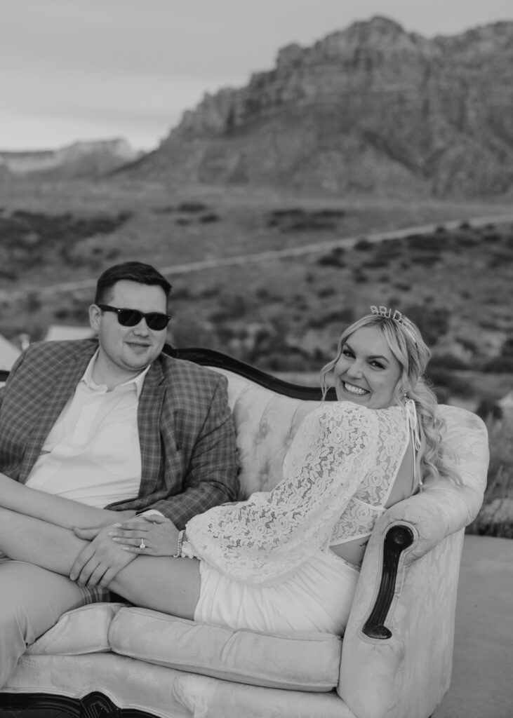 Elizabeth and Karl | Under Canvas Zion Wedding Rehearsal Dinner | Virgin, Utah | Emily Dawn Photo | Southern Utah Wedding and Elopement Photographer | Zion Wedding Photographer