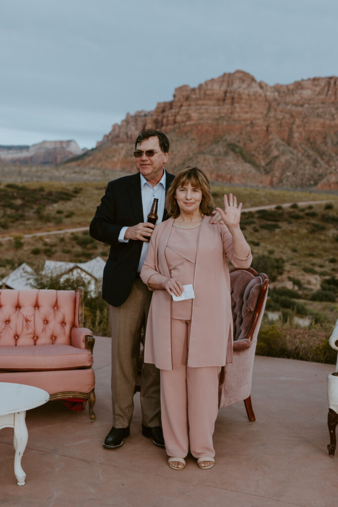 Elizabeth and Karl | Under Canvas Zion Wedding Rehearsal Dinner | Virgin, Utah | Emily Dawn Photo | Southern Utah Wedding and Elopement Photographer | Zion Wedding Photographer