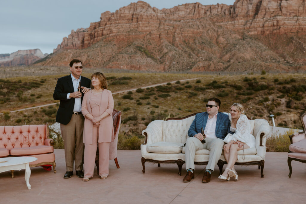 Elizabeth and Karl | Under Canvas Zion Wedding Rehearsal Dinner | Virgin, Utah | Emily Dawn Photo | Southern Utah Wedding and Elopement Photographer | Zion Wedding Photographer