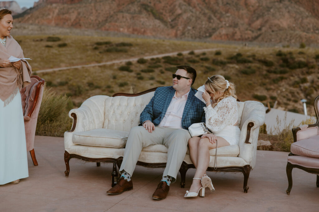 Elizabeth and Karl | Under Canvas Zion Wedding Rehearsal Dinner | Virgin, Utah | Emily Dawn Photo | Southern Utah Wedding and Elopement Photographer | Zion Wedding Photographer