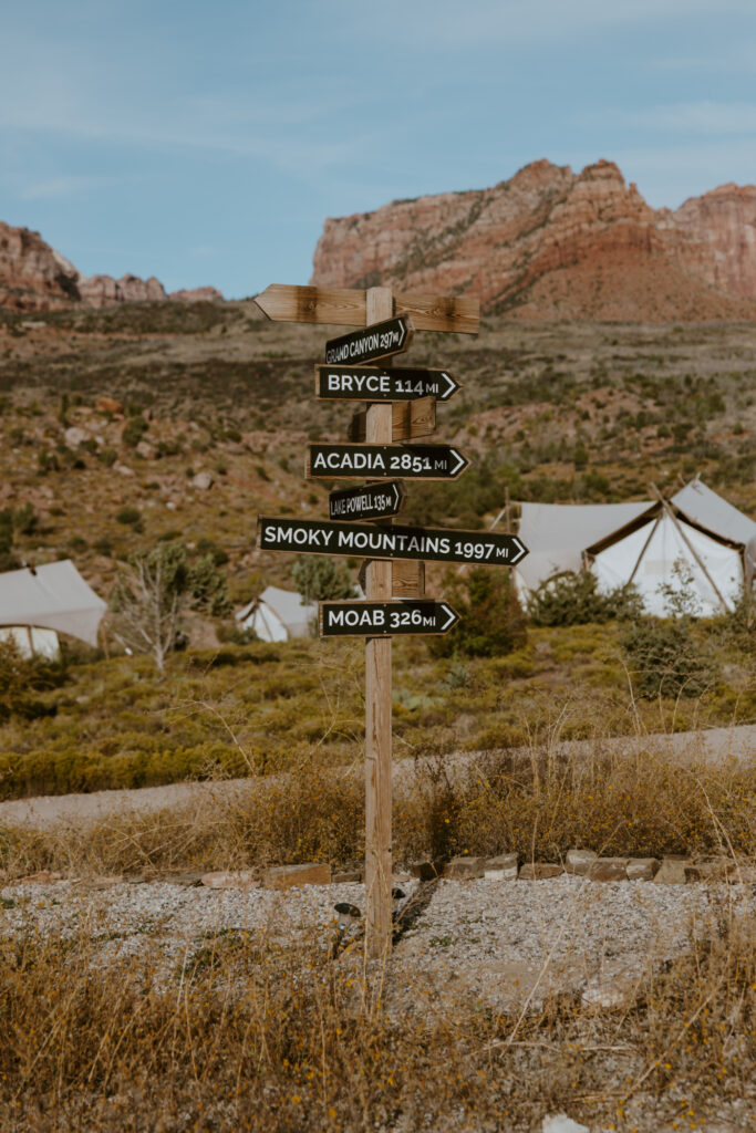 Elizabeth and Karl | Under Canvas Zion Wedding Rehearsal Dinner | Virgin, Utah | Emily Dawn Photo | Southern Utah Wedding and Elopement Photographer | Zion Wedding Photographer