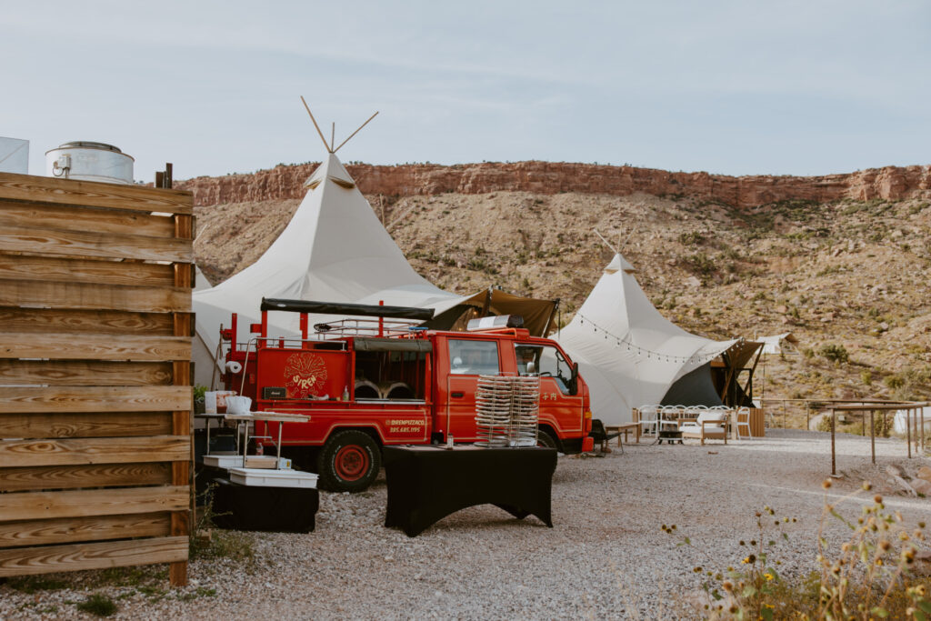 Elizabeth and Karl | Under Canvas Zion Wedding Rehearsal Dinner | Virgin, Utah | Emily Dawn Photo | Southern Utah Wedding and Elopement Photographer | Zion Wedding Photographer