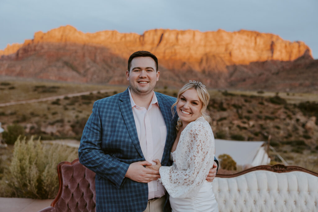 Elizabeth and Karl | Under Canvas Zion Wedding Rehearsal Dinner | Virgin, Utah | Emily Dawn Photo | Southern Utah Wedding and Elopement Photographer | Zion Wedding Photographer